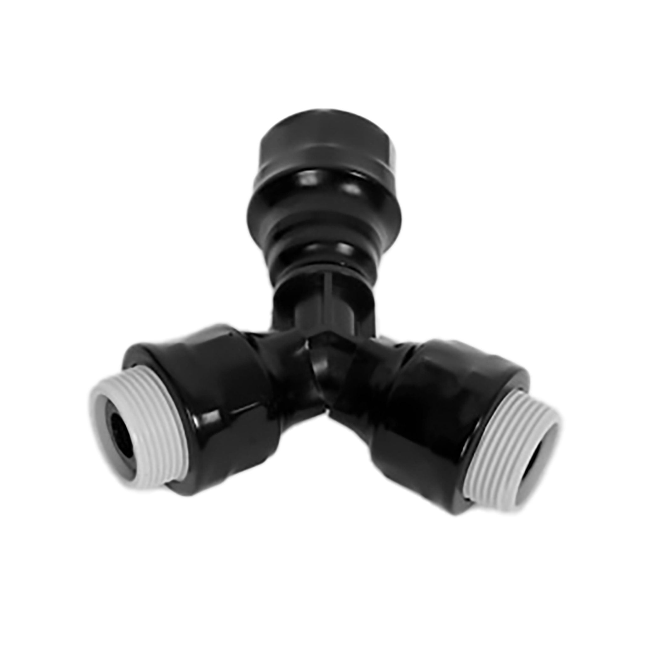 Polyamide plastic latex rubber accessories hose threaded connector-piece connector connection male-plug female-plug essential uro urine urophilia uro-bag urine-bag piss-bag breathing-mask respiratory-bag bizarre fetish fashion alt-fashion bdsm bdsm-fashion bondage kink kinky kinky-play water-sports black