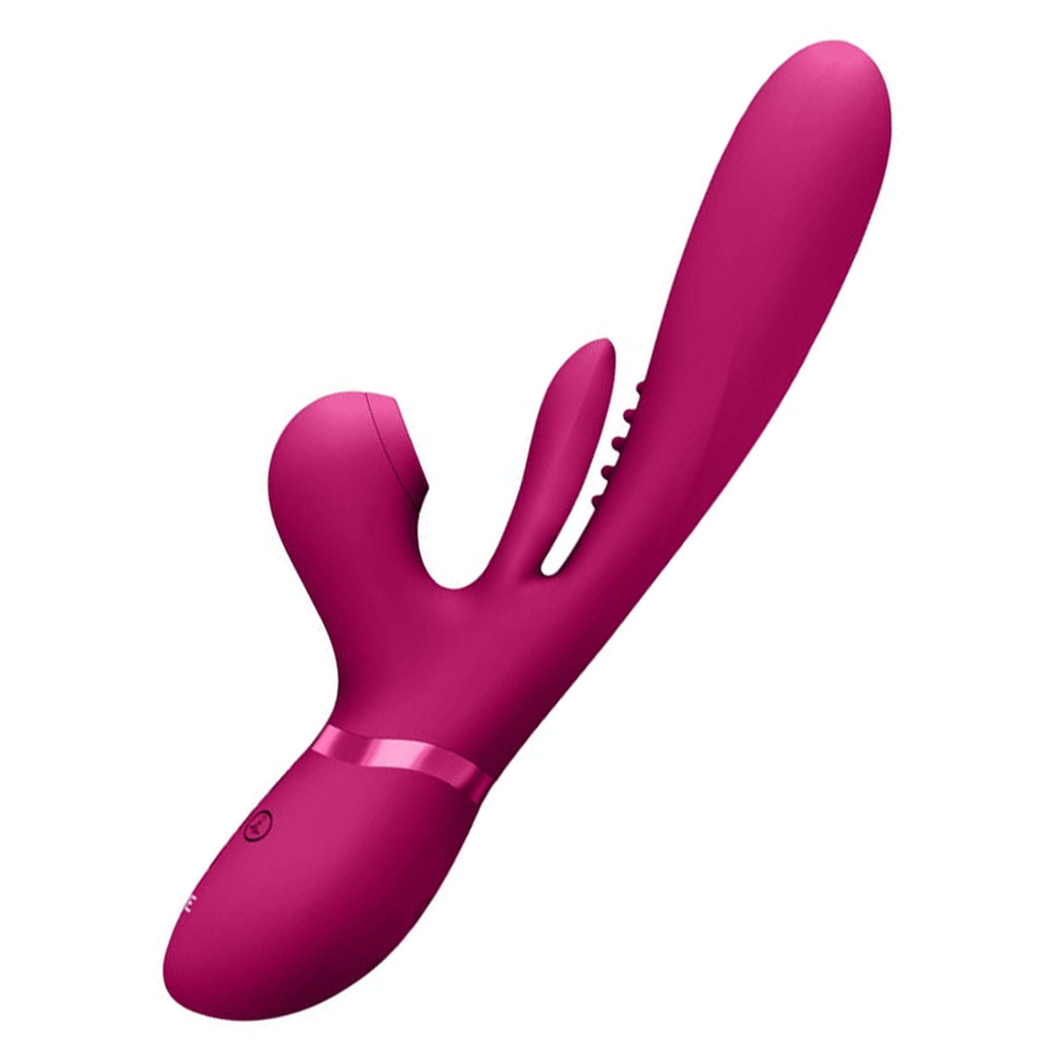 Silicone ABS-plastic accessories insertable vibrator vibe vibration clit clitoral clitoris stim stimulator stimulation dildo g-spot p-spot luxury rabbit multi-speed triple-motor independent-motors tongue flapper thrusting airwave air-wave suction sucking smooth silky phthalate-free medical-grade waterproof hypoallergenic body-safe usb-rechargeable kink kinky kinky-toys sexual-wellness adult-toys female femme feminine womens pink 