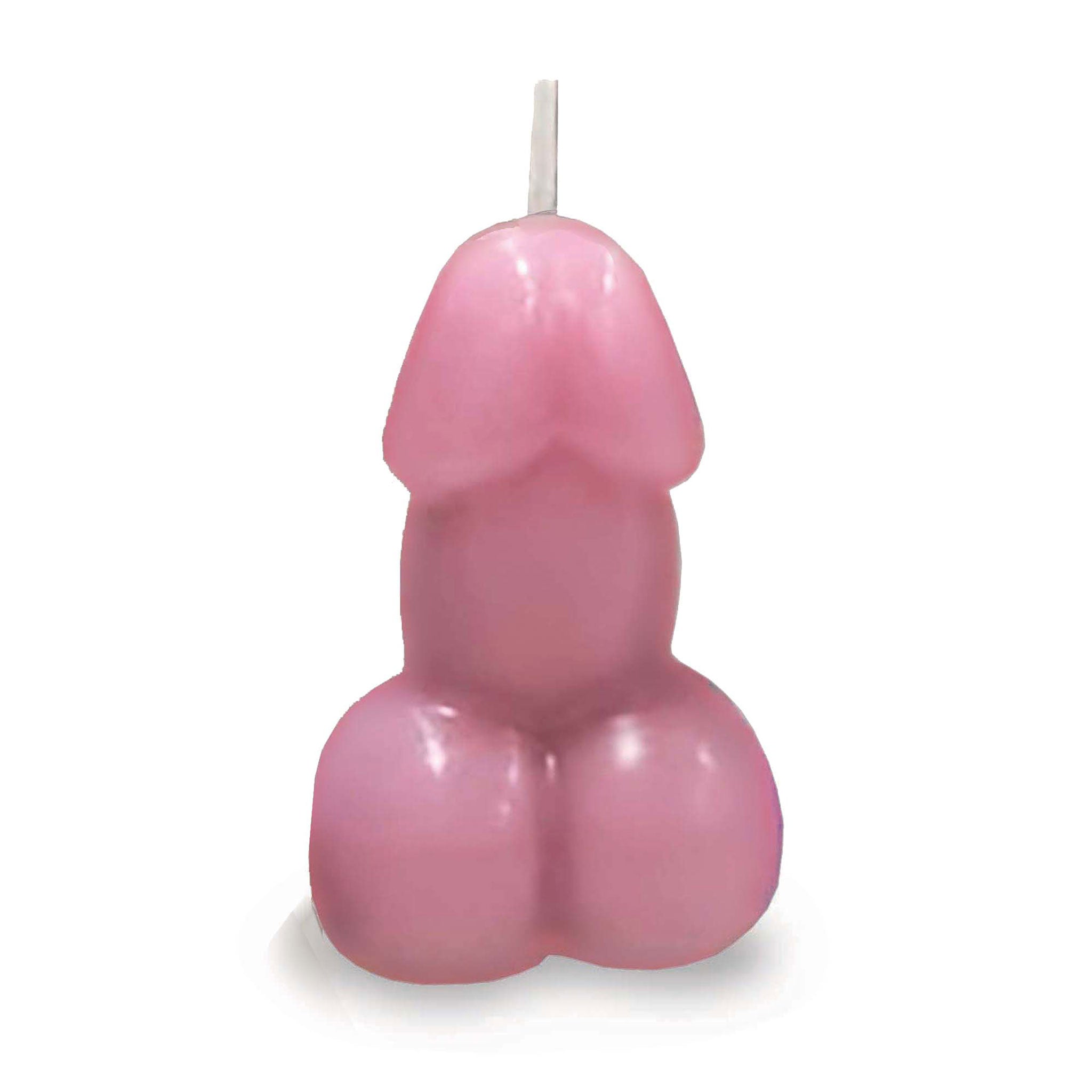 Wax candle candles penis dick shaped dick-shaped penis-shaped scented vanilla short valentines holiday gift baby-pink rose pink