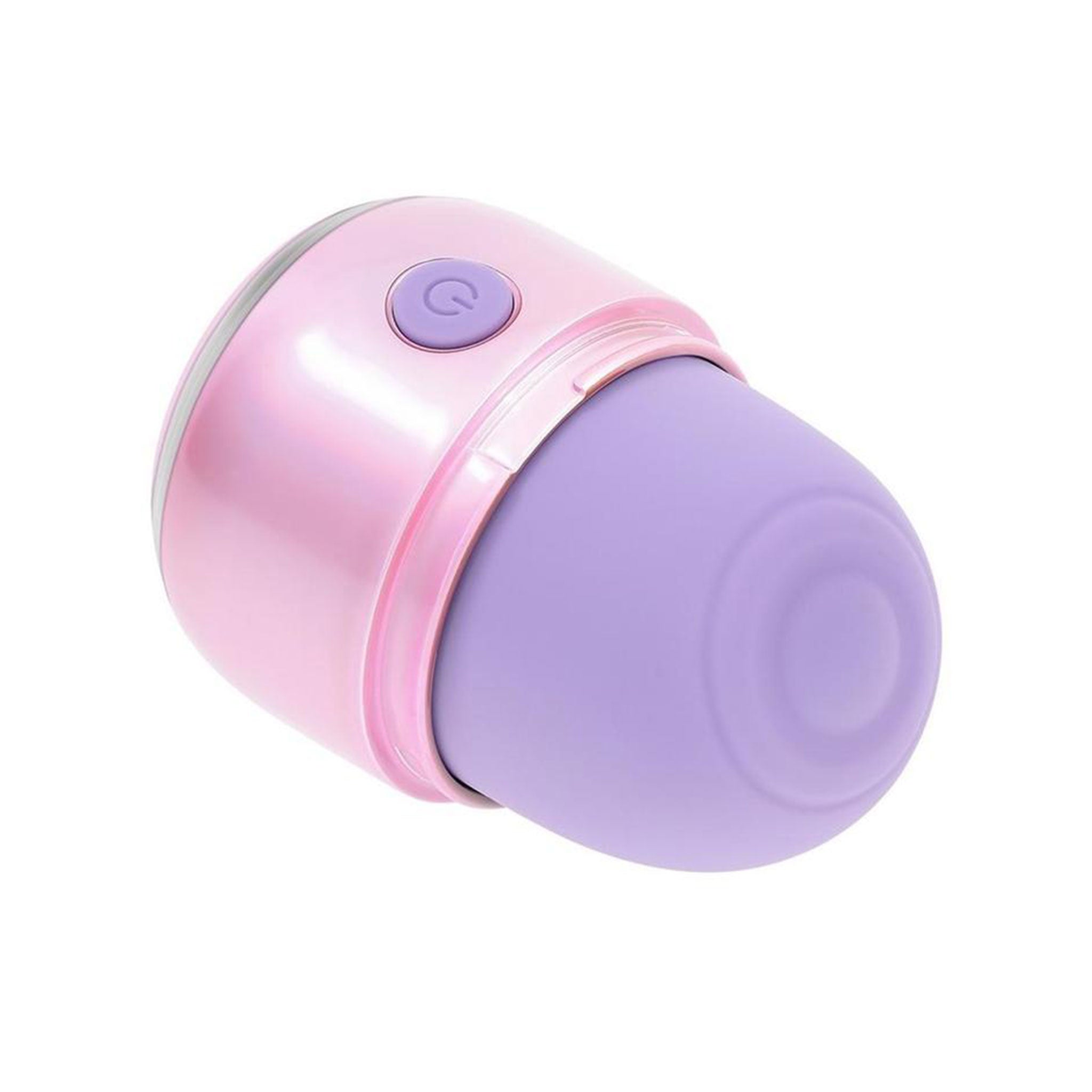 Silicone ABS-plastic accessories mini vibe vibrator vibrating vibration clit clitoral clitoris stim stimulator stimulating stimulation pulsing targeted rounded-head tapping-head color-changing base-light one-touch usb-rechargeable waterproof usb-c travel-sized travel-friendly compact vacation chunky discreet adult-toys female femme feminine womens pink pearl-iridescent 