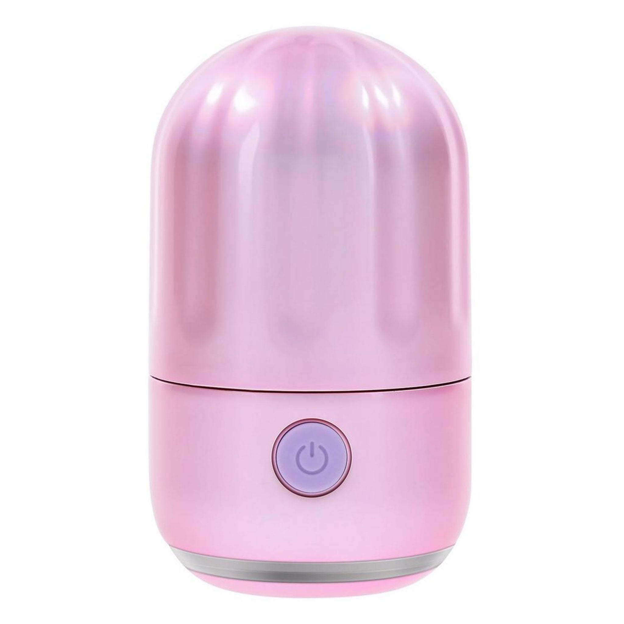 Silicone ABS-plastic accessories mini vibe vibrator vibrating vibration clit clitoral clitoris stim stimulator stimulating stimulation pulsing targeted rounded-head tapping-head color-changing base-light one-touch usb-rechargeable waterproof usb-c travel-sized travel-friendly compact vacation chunky discreet adult-toys female femme feminine womens pink pearl-iridescent 