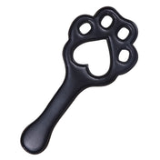 Leather vegan-leather nepoprene metallic-grommets neoprene-core accessories paddle paw-shaped paw-cutout paw-design lightweight flexible playful fetish fashion alt-fashion alternative festival festivalwear bondage bdsm bdsm-toys bdsm-gear kink kinky kinky-toys kinky-play sensory sensory-play impact impact-toys impact-play animal pet-play costume cosplay halloween furry yiff stocking-stuffers gifts adult-toys unisex black