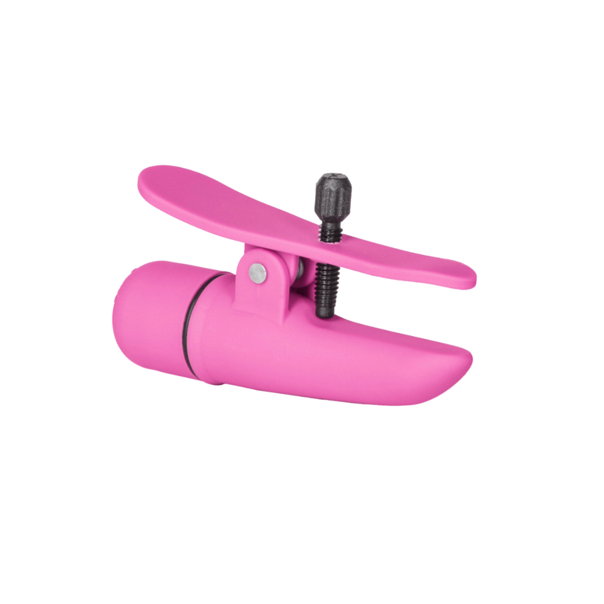 ABS-plastic TPE nylon PU-coating accessories nipple-clamps vibe vibrating vibrator vibration adjustable thumbscrews waterproof high-intensity body-safe discreet pleasurable fetish fashion alt-fashion alternative bedroom dungeon bondage bdsm bdsm-toys batteries batteries-included battery-operated LR44 kink kinky kinky-toys kinky-play sensory sensory-play nipple-play nipple-toys pinch pressure tension stocking-stuffers gifts adult-toys pink