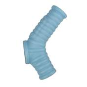  Vibrating Power Sleeve, penis extender with silky touch ribbed fit that is ultra stretchy
