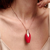 Silicone ABS-plastic zinc-alloy accessories vibe vibrator wearable-vibrator clit clitoris clitoral stim stimulator stimulation necklace flower rose rosebud usb-rechargeable magnetic-charging elegant eco-friendly convenient luxury discreet versatile smooth lightweight travel-friendly fashion alt-fashion goth gothic goth-doll kink kinky kinky-toys kinky-jewelry valentines be-mine gifts costume cosplay halloween couples couples-play adult-toys female femme feminine women red