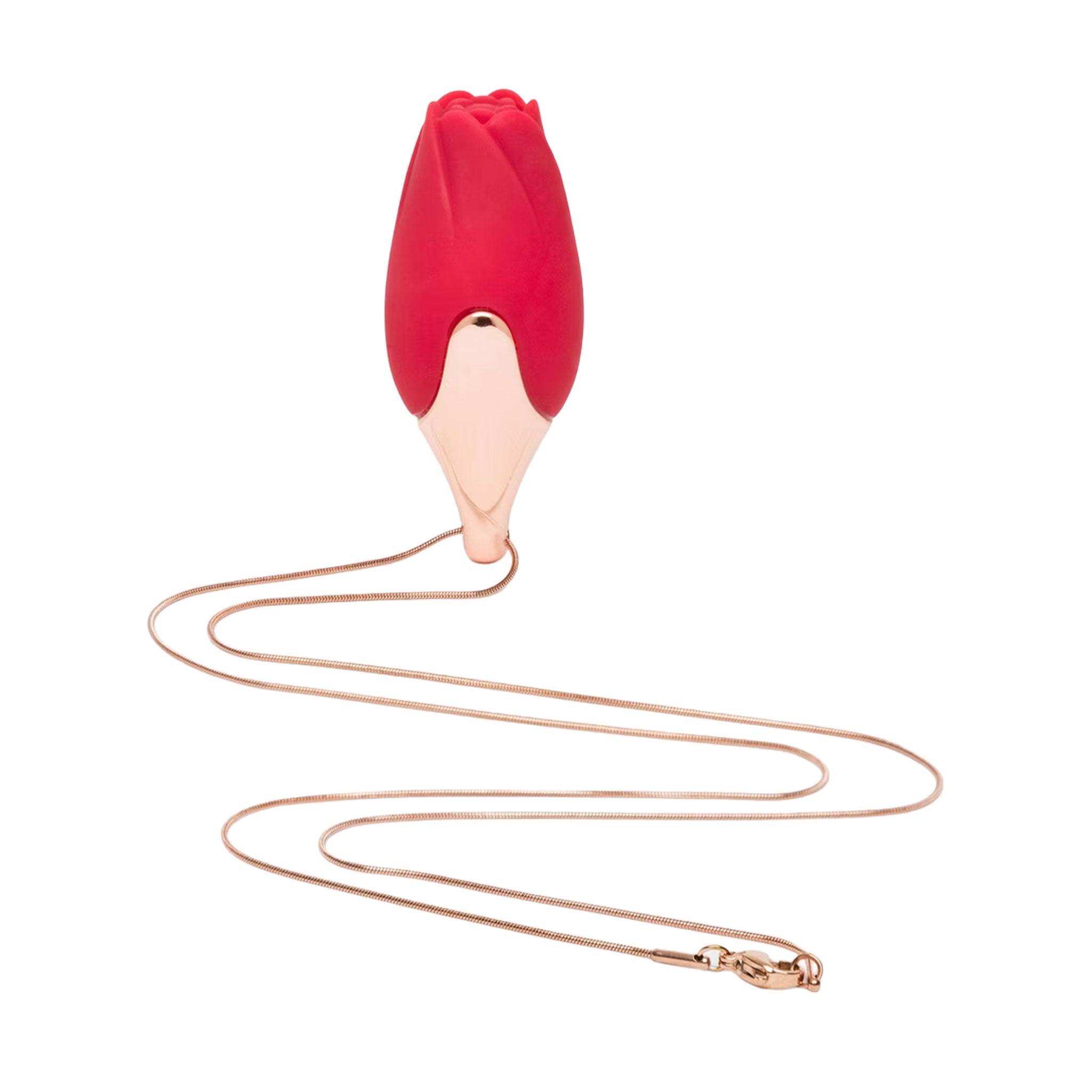 Silicone ABS-plastic zinc-alloy accessories vibe vibrator wearable-vibrator clit clitoris clitoral stim stimulator stimulation necklace flower rose rosebud usb-rechargeable magnetic-charging elegant eco-friendly convenient luxury discreet versatile smooth lightweight travel-friendly fashion alt-fashion goth gothic goth-doll kink kinky kinky-toys kinky-jewelry valentines be-mine gifts costume cosplay halloween couples couples-play adult-toys female femme feminine women red
