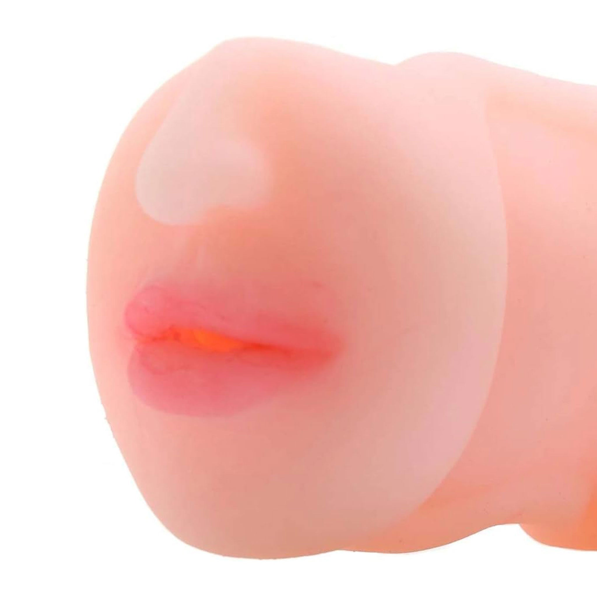 TPE thermoplastic-elastomer ABS-plastic accessories stroker masturbator suction-tunnel noduled-texture bullet-vibe vibrator vibrating vibe soft teeth tongue mouth-stroker blowjob fellatio sloppy-toppy suction suction-tunnel vibrator-pocket soft realistic-feel solo-play gifts male masculine masc mens guys dudes adult-toys vanilla beige