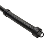 Silicone accessories whip lightweight flexible thin cross-hatch crosshatch-grip grip-handle ergonomic-handle sting stinging wicked serious tapered-tip biting control bdsm bondage sadism sadist masochism masochist kink kinky kinky-play impact impact-play impact-toys must-have bdsm-gear advanced-bdsm adult-toys black