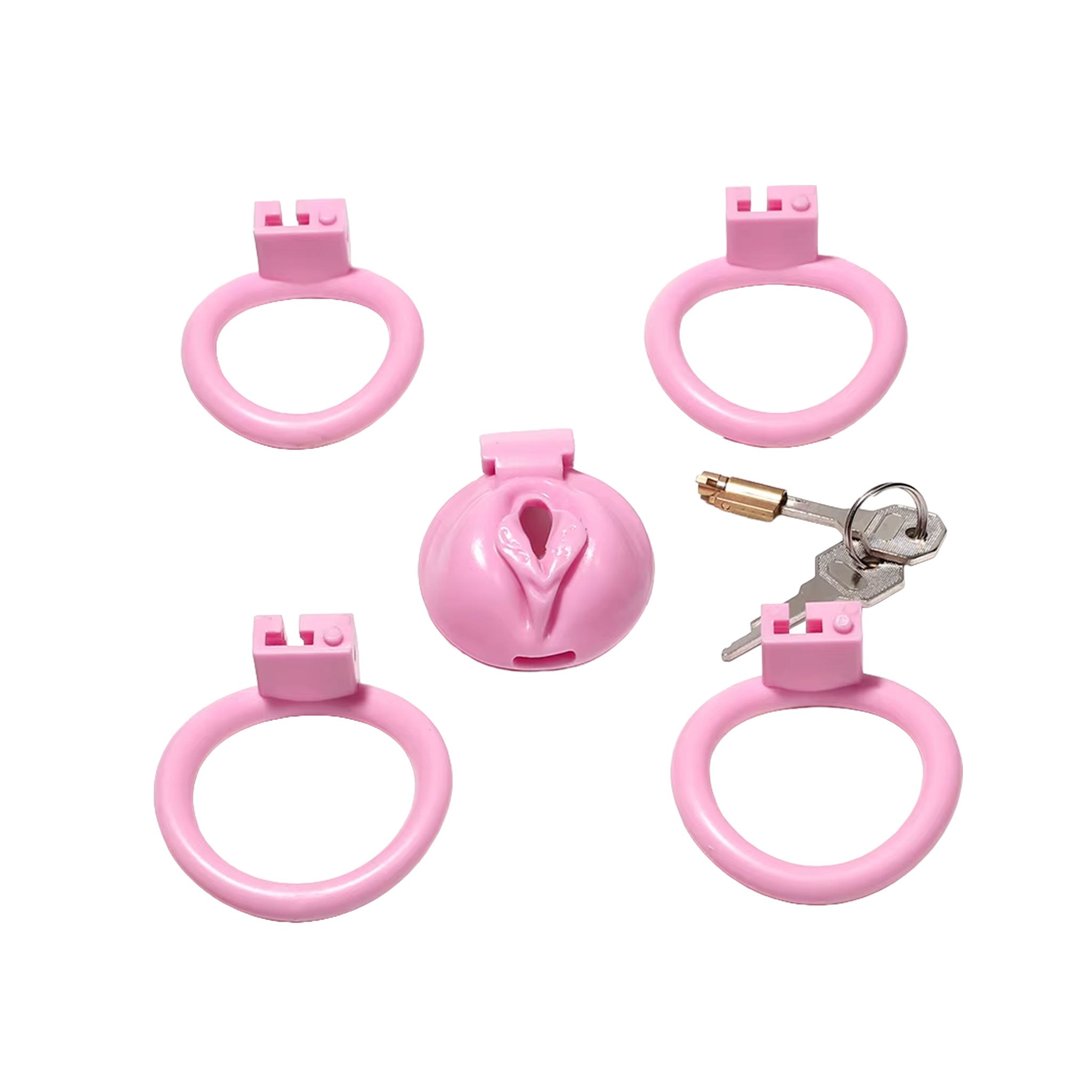 Nylon nylon-resin plastic accessories cock-and-ball cnb c&b cock&ball cbt chastity male-chastity chastity-cage erection prevention prevent-erection prevent-access access prevent-masturbation masturbation prevent-orgasm orgasm vulva vulva-shaped ventilated breathable bondage bdsm bdsm-toys kink kinky kinky-play sub submissive roleplay role-play sissy sissification sissifying ladyboy lady-boy costume cosplay halloween gifts male masc masculine mens menswear guys dudes gay lgbtq pink 