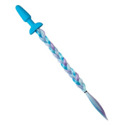 Unicorn Tail Silicone Plug 3.75in - Blue Multi