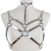 Double Strap Bra Harness with Choker