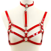 Double Strap Bra Harness with Choker