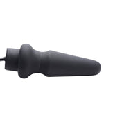 Master Series Ass-Pand Inflatable Silicone Anal Plug - Large - Black