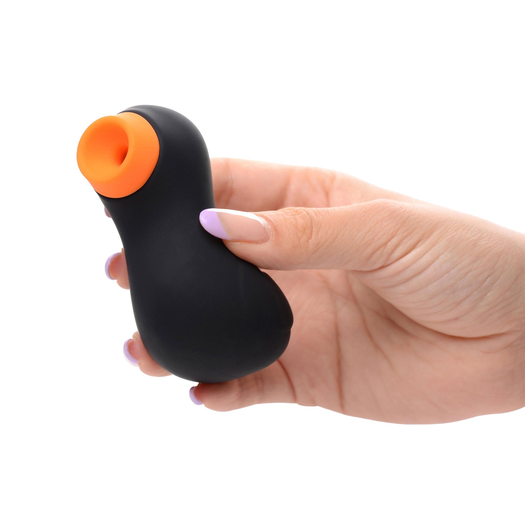 Inmi Shegasm Sucky Ducky Silicone Rechargeable Clitoral Stimulator - Black