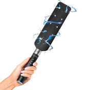 E-Stim Spiked Paddle - Black/Silver