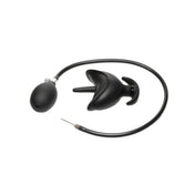 Master Series Anchor Inflatable Anal Plug - Black