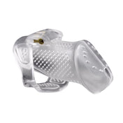 Perforated ABS Cock Chastity Clear Long