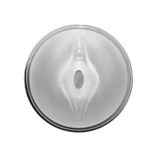 TPE ABS plastic stroker stroking masturbator vibrators vibration vibrating vibe cock ring cockring cock-ring c-ring pleasure realistic channel oral vaginal double dual entry ended dip ergonomic erotic movie digital-download bonus adult-toys white silver
