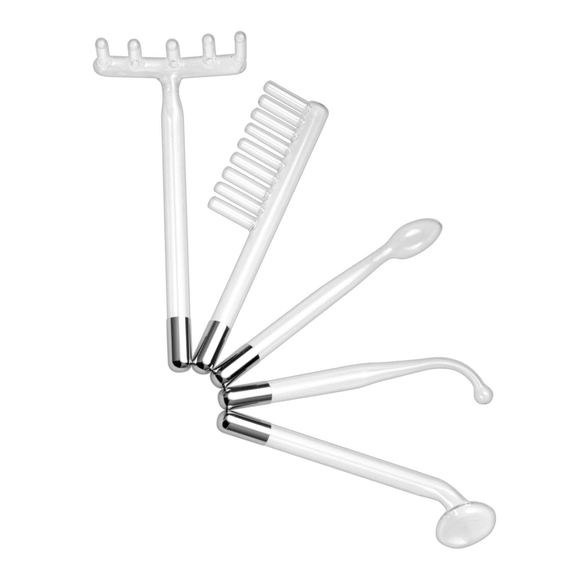 ABS-plastic glass pyrex silicone metal wand estim e-stim electrosex electro-sex electrified electrode intensity variable attachment add-on ambient halo illume flux the-radiator adapter kink kinky kinky-play fetish bdsm sadism masochism sensory sensory-play adult-toys zeus twilight purple black
