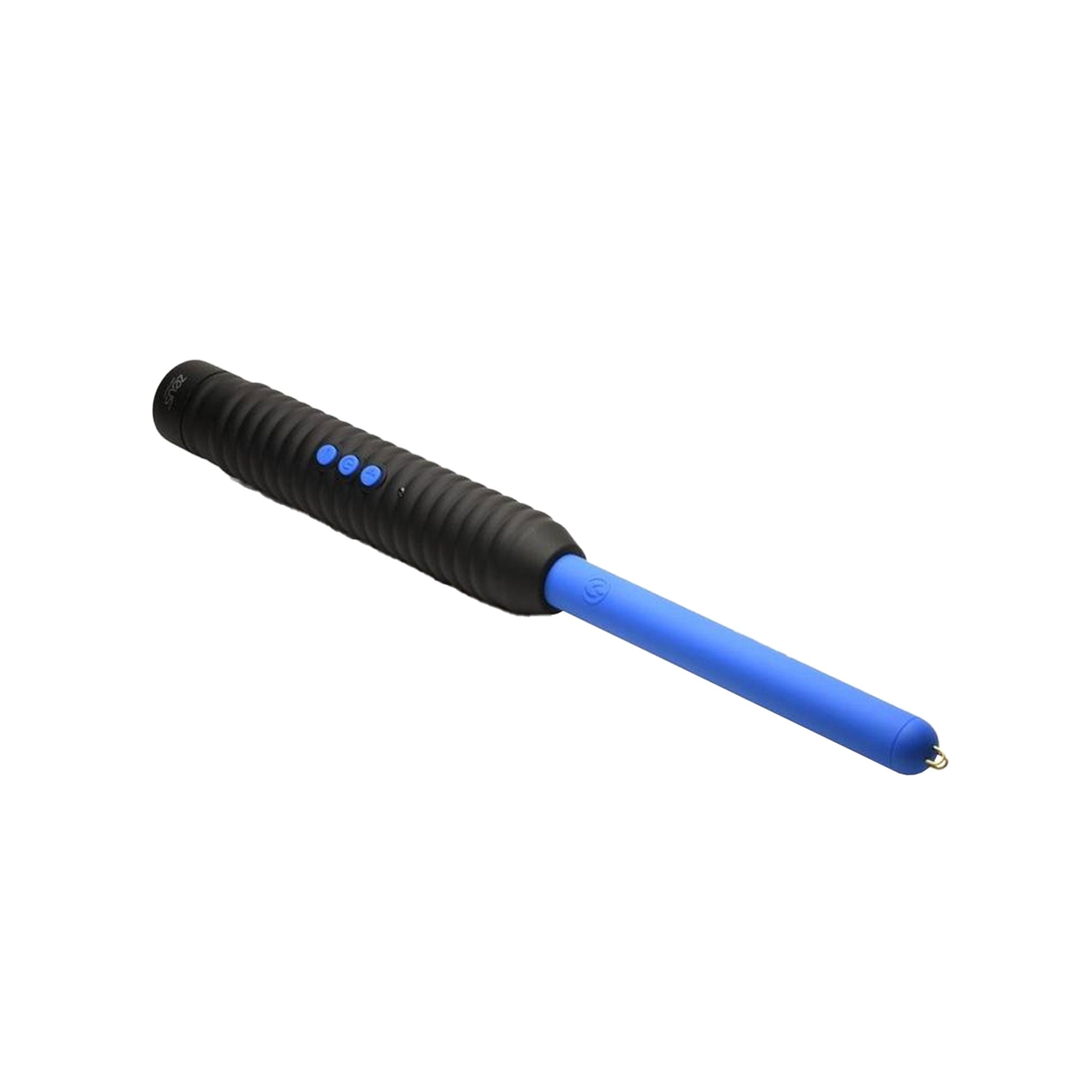 ABS plastic shock-rod wand shock metal prong prongs tip tips electro electro-sex e-stim estim zapping kinky kinky-play shocking bdsm bdsm-gear masochism masochist sadism sadist sensory-play adult-toys extreme blue black