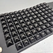 8 ROW PYRAMID STUD SNAP BRACELET