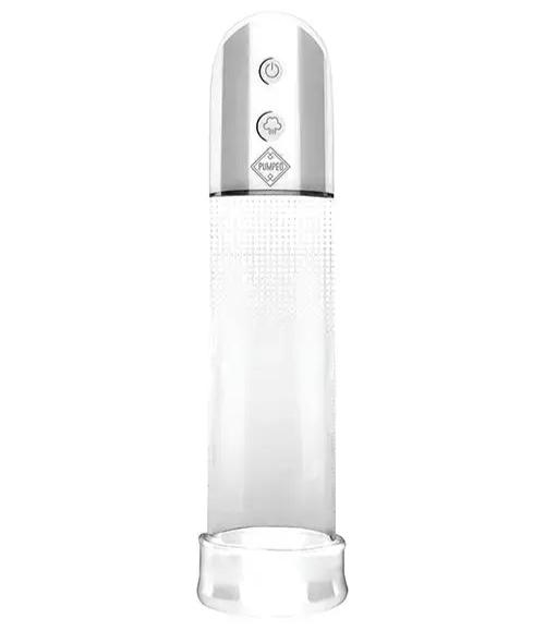 Pumped automatic rechargeable luv pump clear, pleasure pump, adult toy, exciting experience

