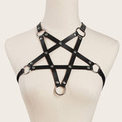 Pentagram Shaped Harness Chest Wrap