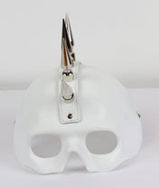 Skull XL Spiked Mohawk Half Mask