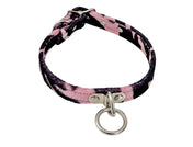 FUZZY LEOPARD BONDAGE CHOKER