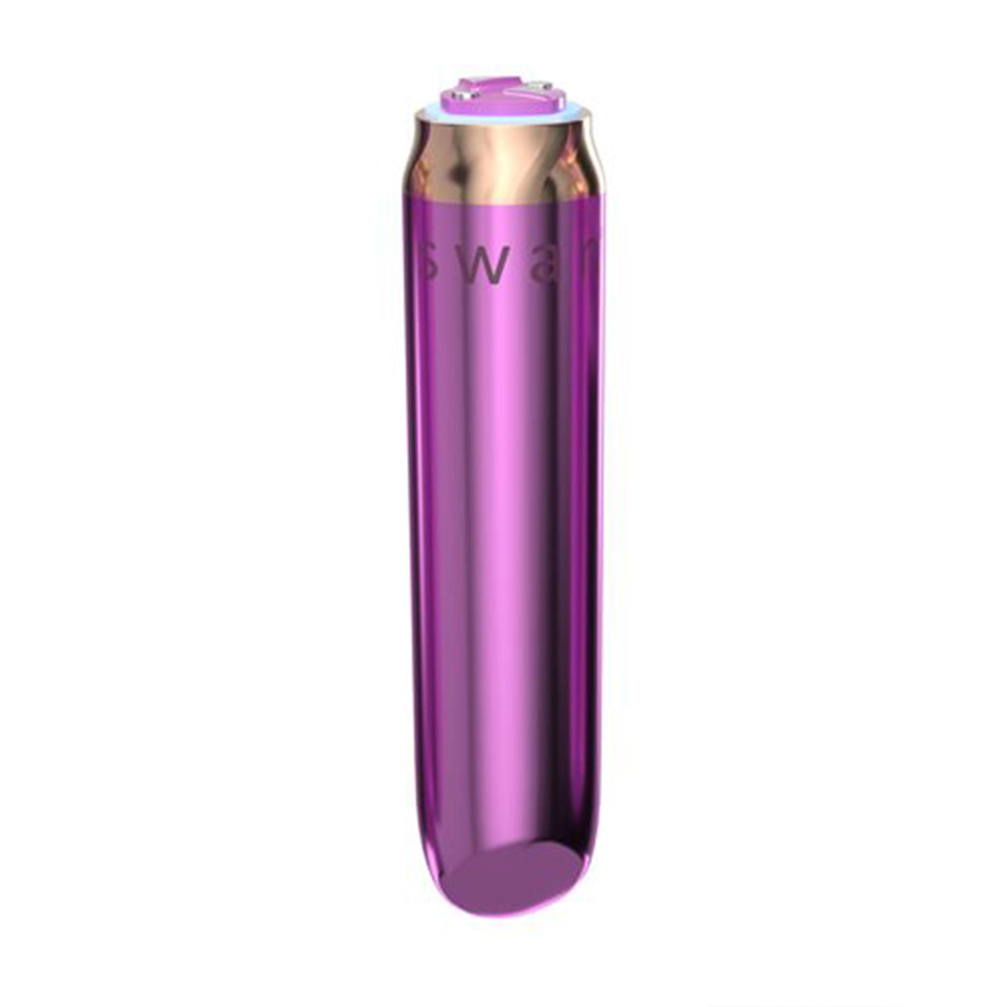Swan Slick Rechargeable Bullet With Detachable Silicone Comfort Cuff