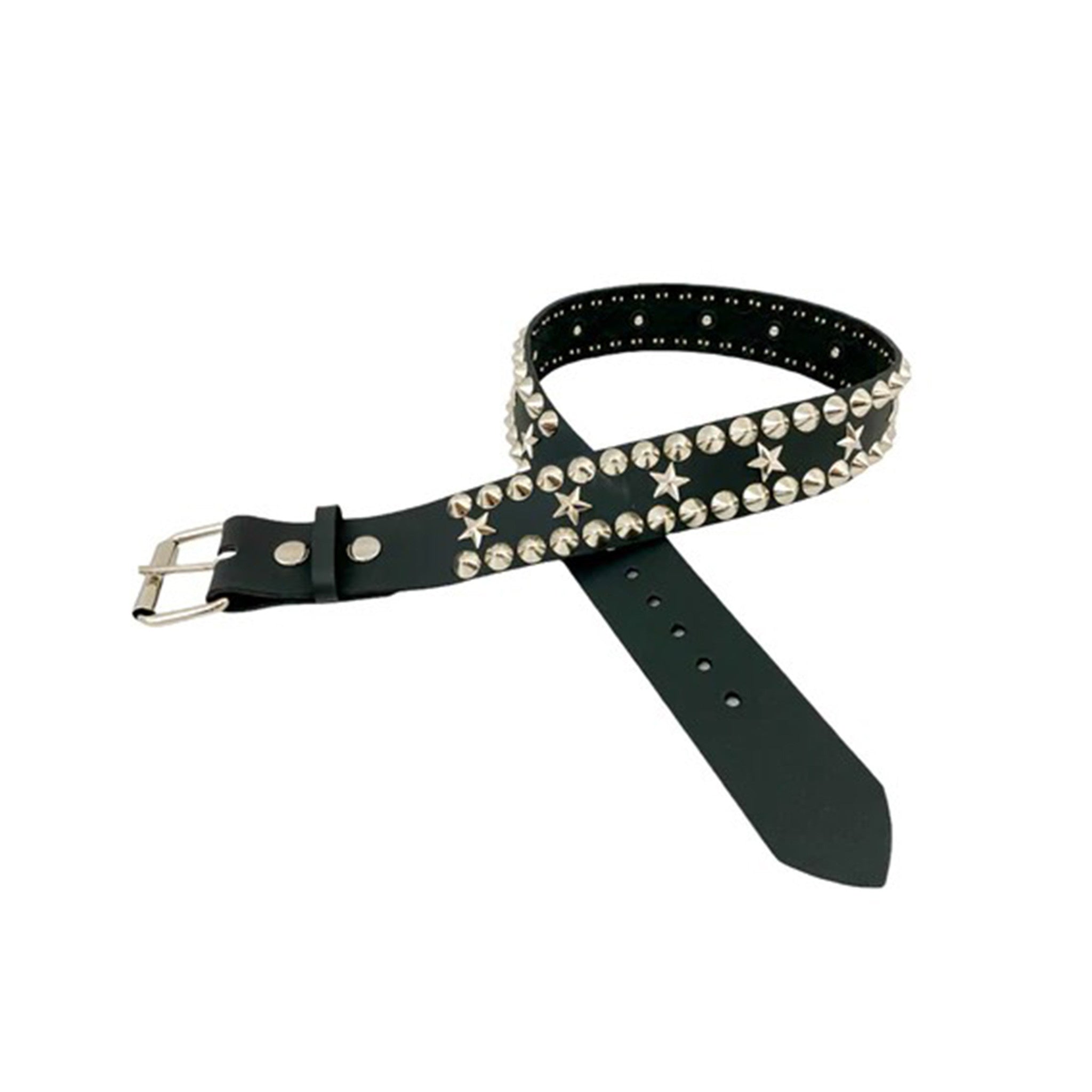 Vegan Star Studs Belt