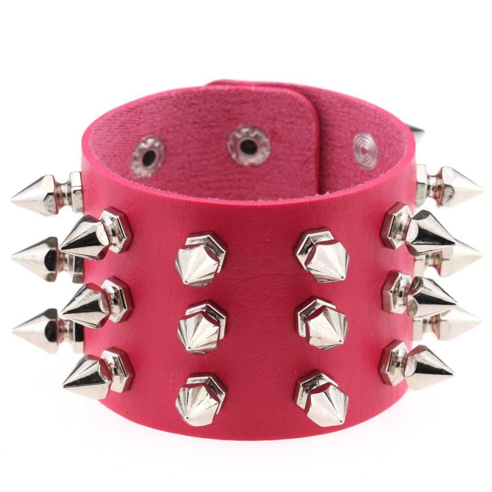 Studded Leather Bracelet