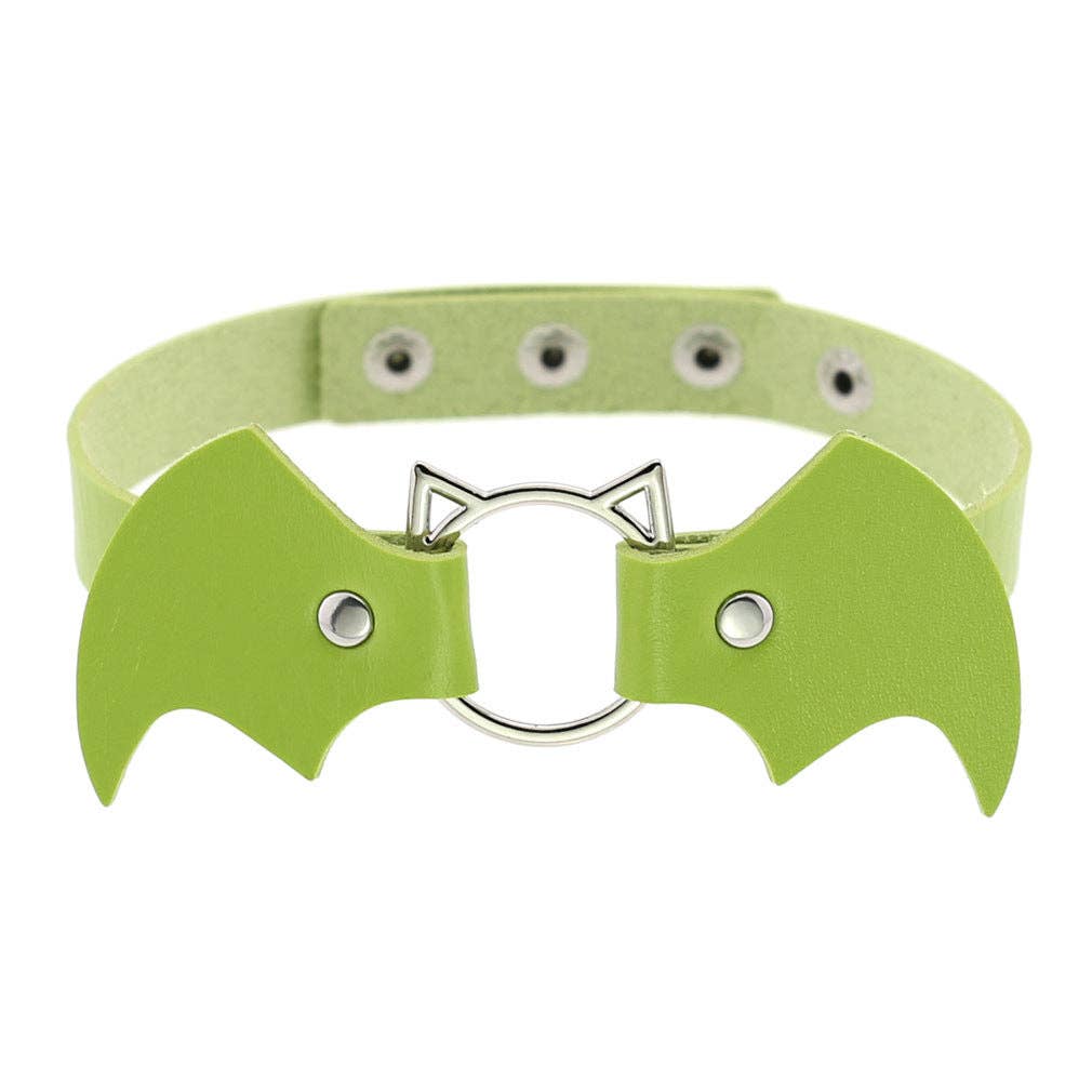 Bat Leather Choker