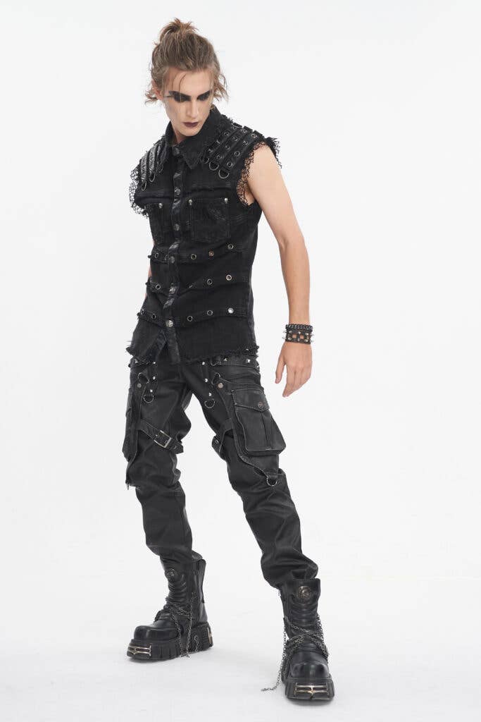 Punk Vest w/ Grommets