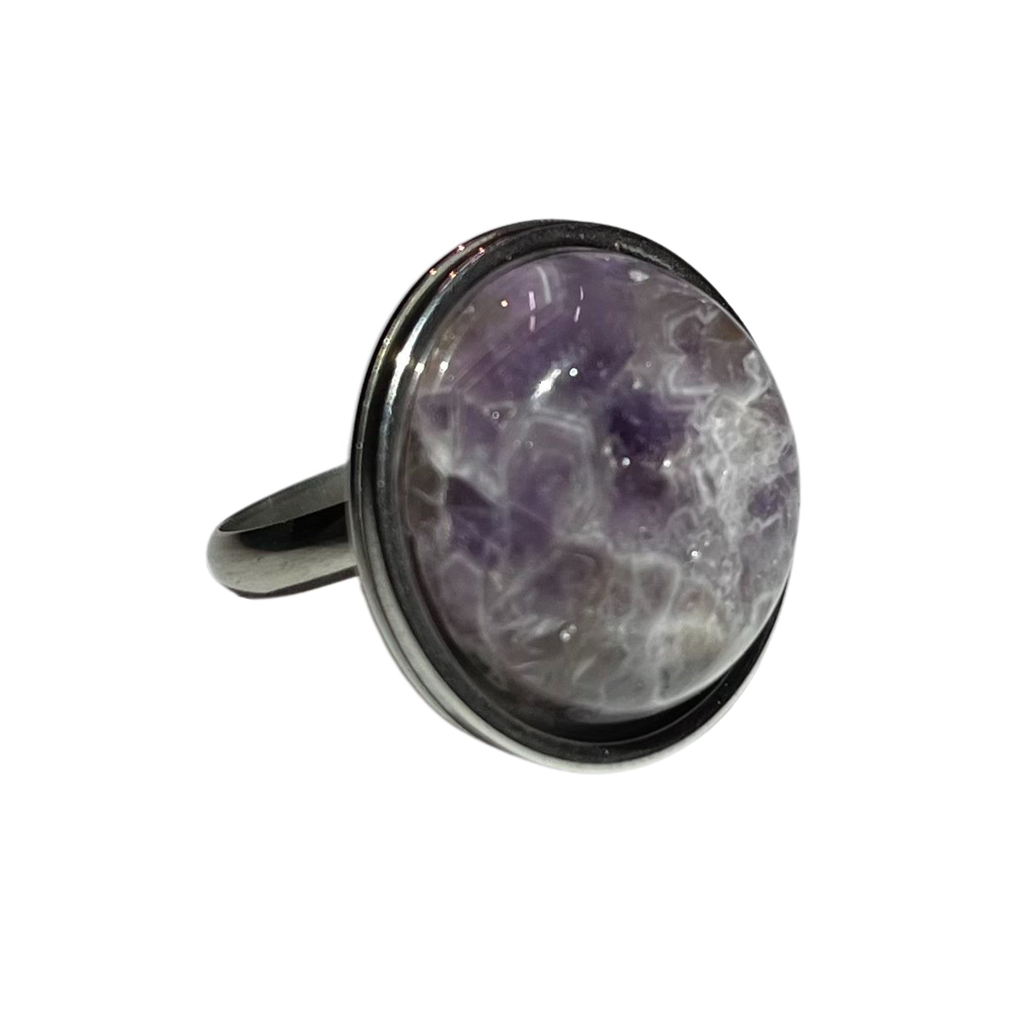 Chakra Ring Semi-Precious Stone