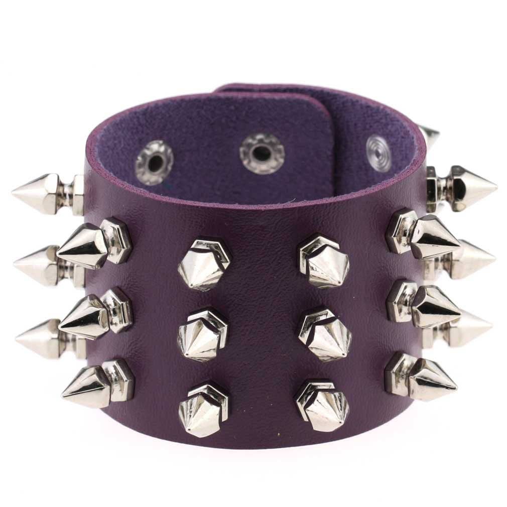 Studded Leather Bracelet