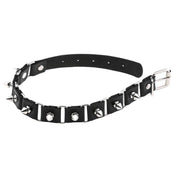 Gothic Statement Choker w/ Studded Design