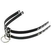 Leather O-Ring Choker