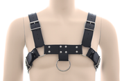 Men's Chest Harness Bulldog Style