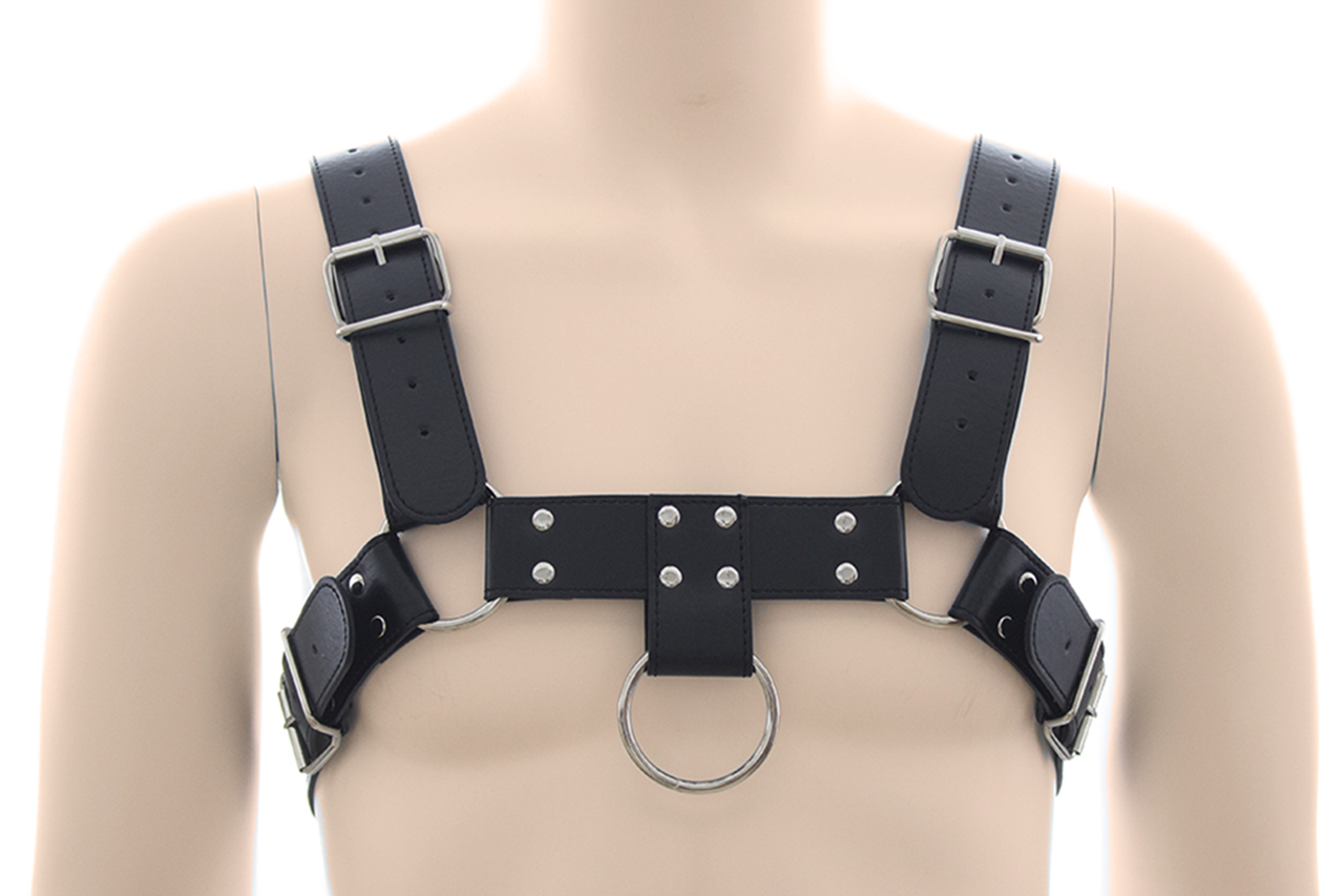 Men's Chest Harness Bulldog Style