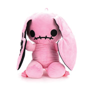 Pink Naughty Bunny Stuffed Backpack