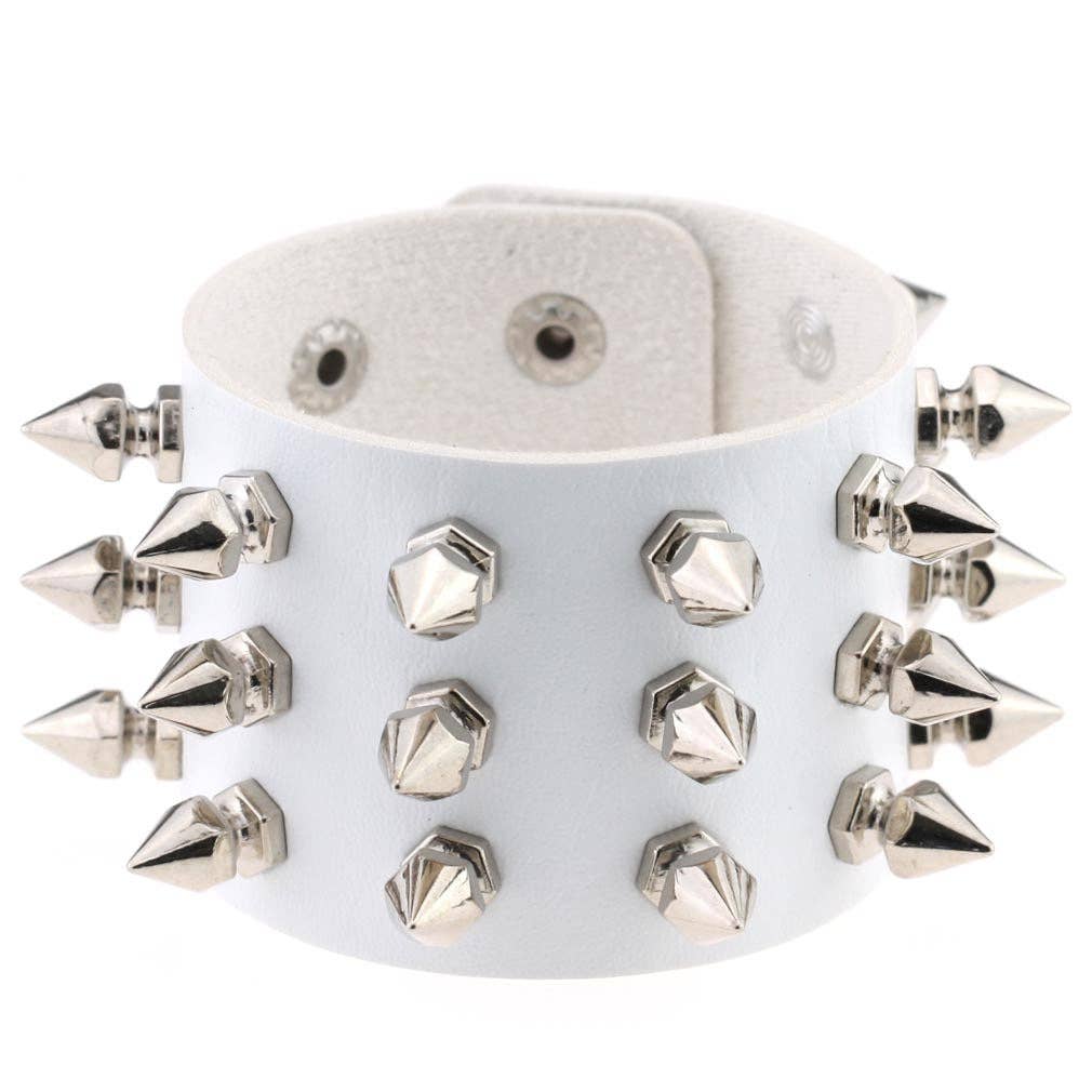 Studded Leather Bracelet