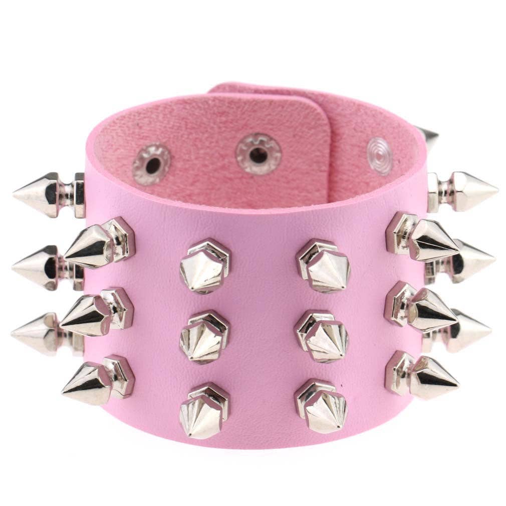 Studded Leather Bracelet
