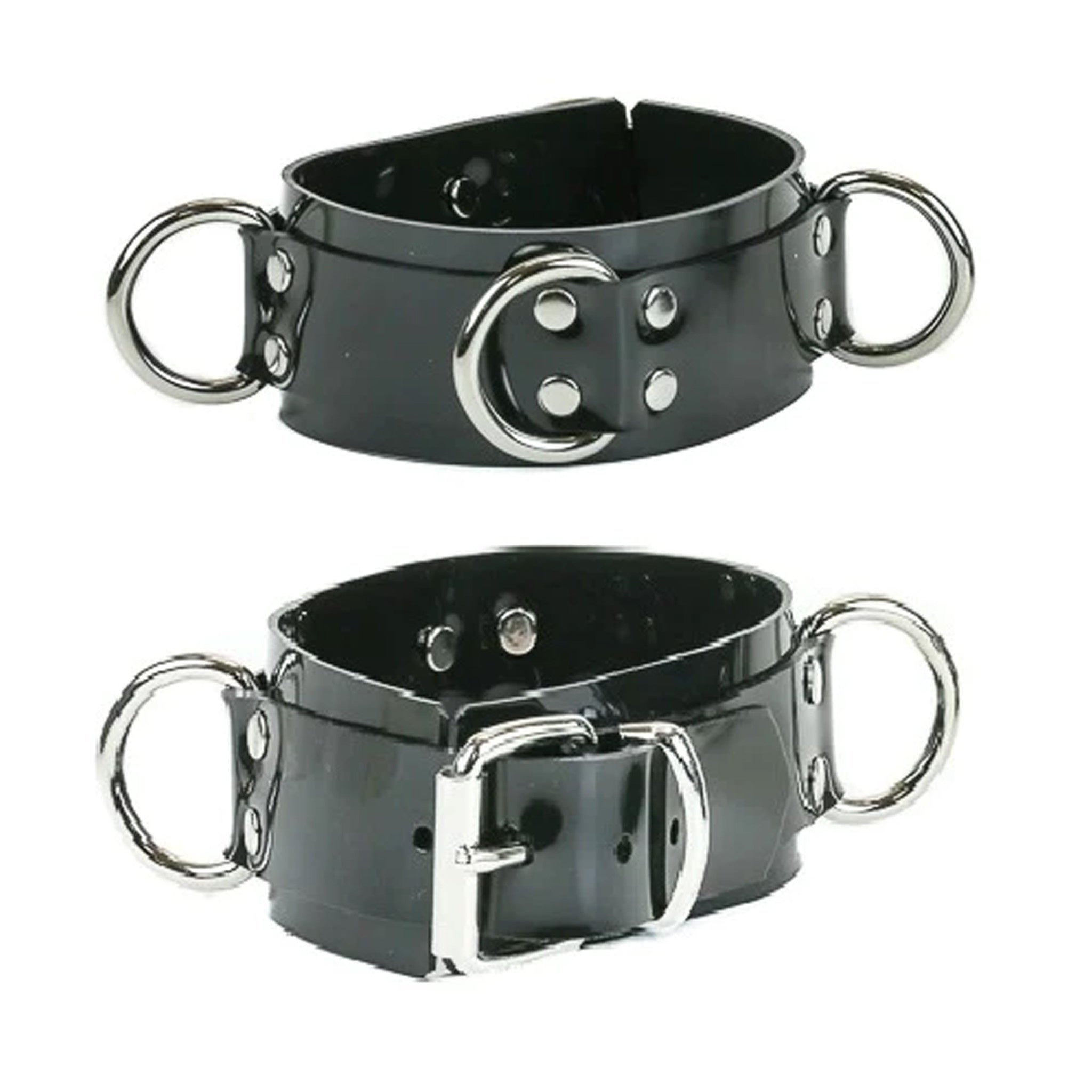 Large D-rings Vinyl Buckle Ankle Restraints