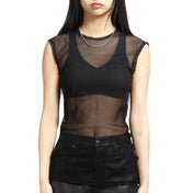 Fishnet Sleeveless Shirt