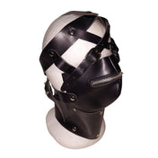 Zip Mouth Muzzle Head Harness