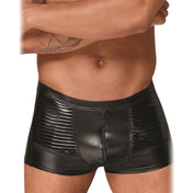 Power Wetlook Mens Shorts with Pleats