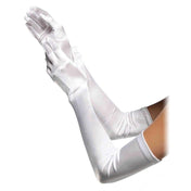 Long Satin Gloves