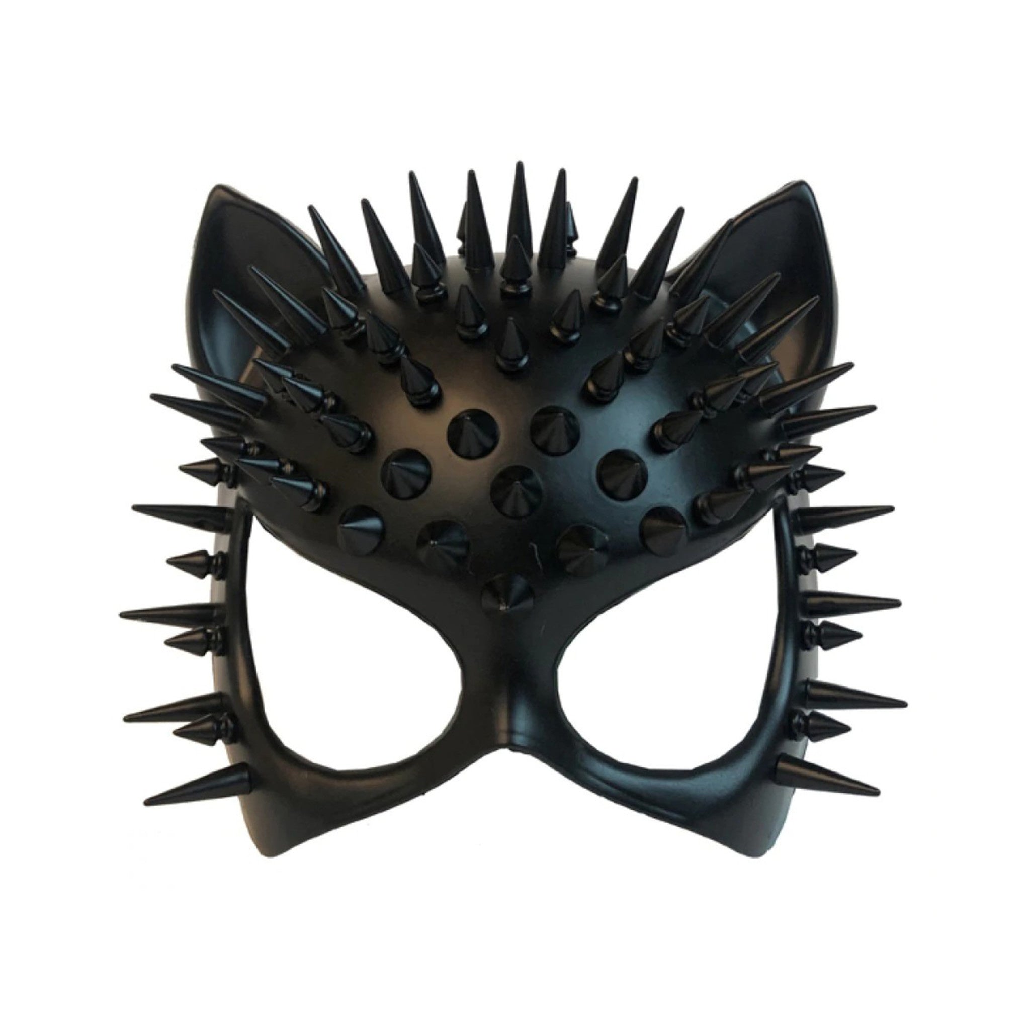 Cat Mask with Spikes