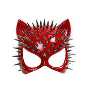 Cat Mask with Spikes